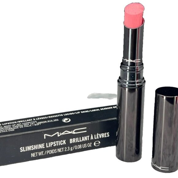 MAC Cosmetics Slimshine Lipstick INTIMIDATE Cool Plum-Pink RARE - Picture 10 of 11